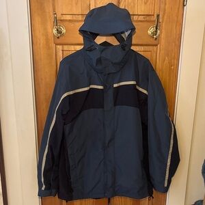 LL bean waterproof shell jacket